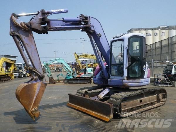 Komatsu PC75UU Escavadeiras de esteiras