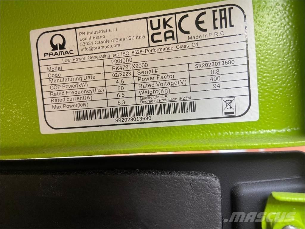Pramac PX 8000 Outros Geradores