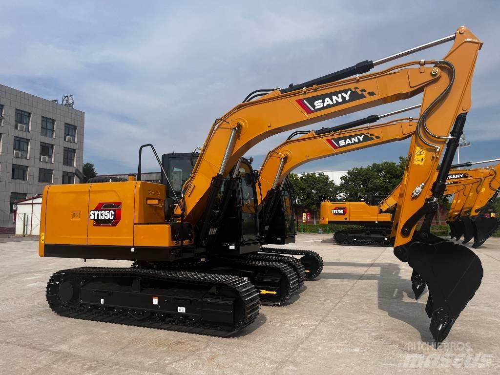 Sany SY135C Escavadeiras de esteiras