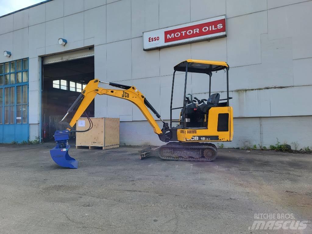 JCB 15 C-1 Miniescavadeiras