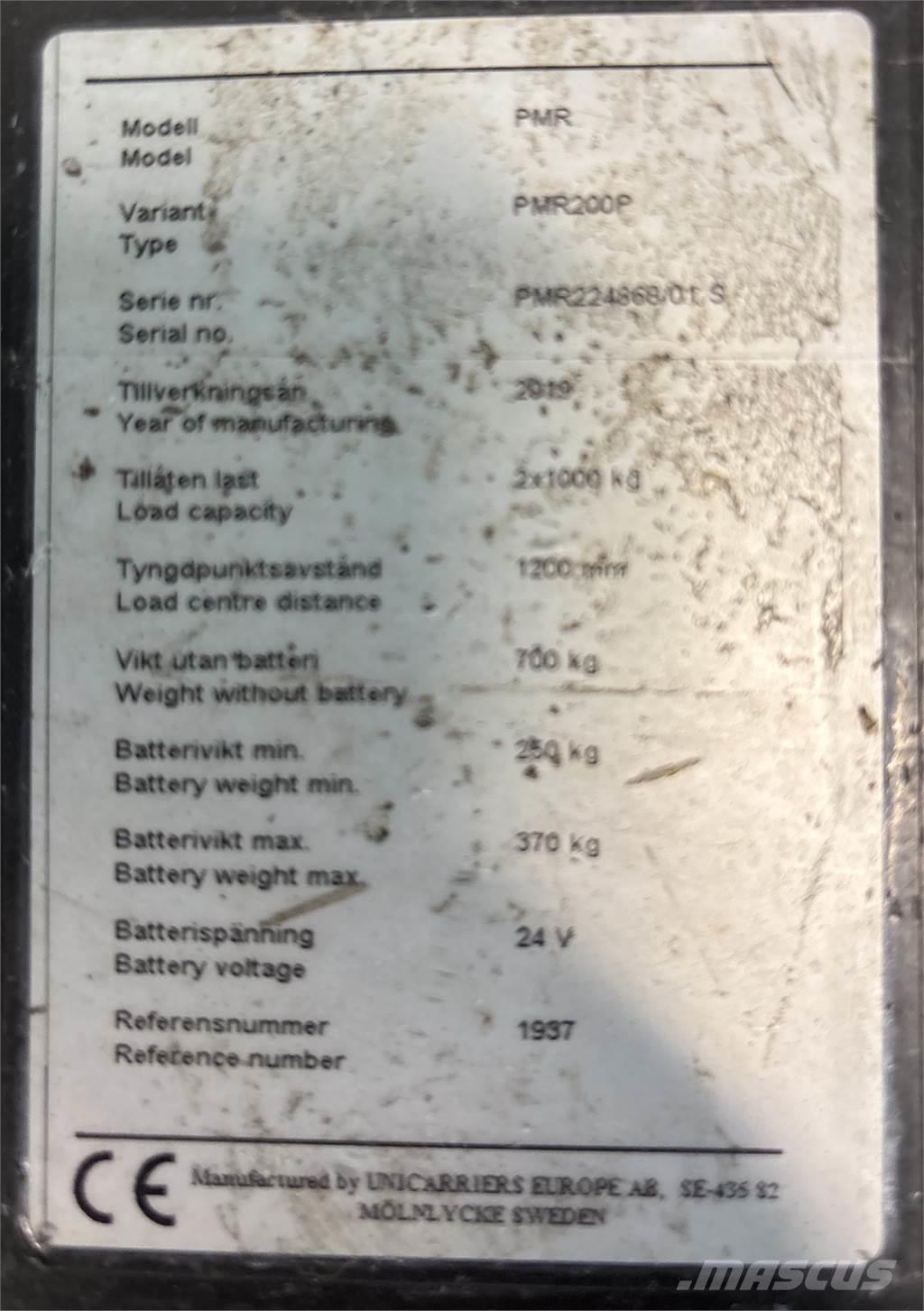 Atlet PMR200P Camiőes de caixa aberta