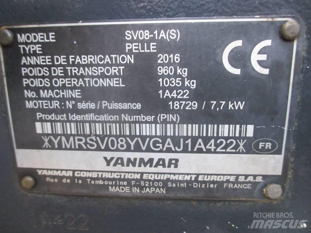 Yanmar SV 08-1 A Miniescavadeiras