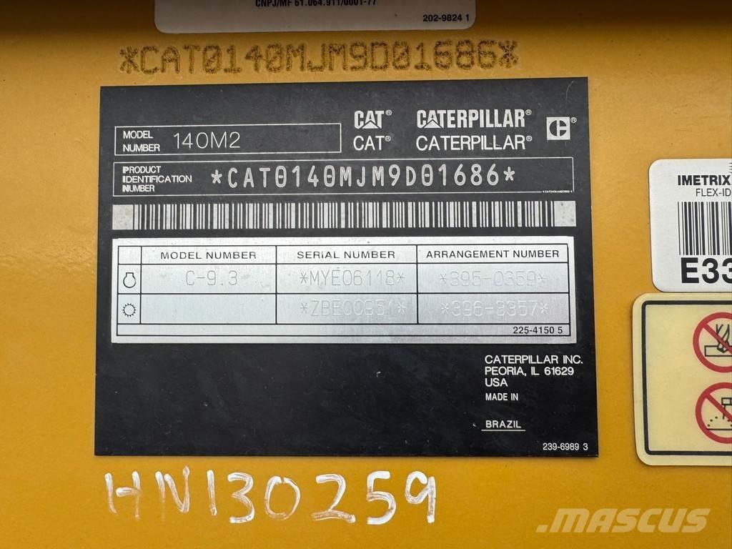 CAT 140M2 Motoniveladoras