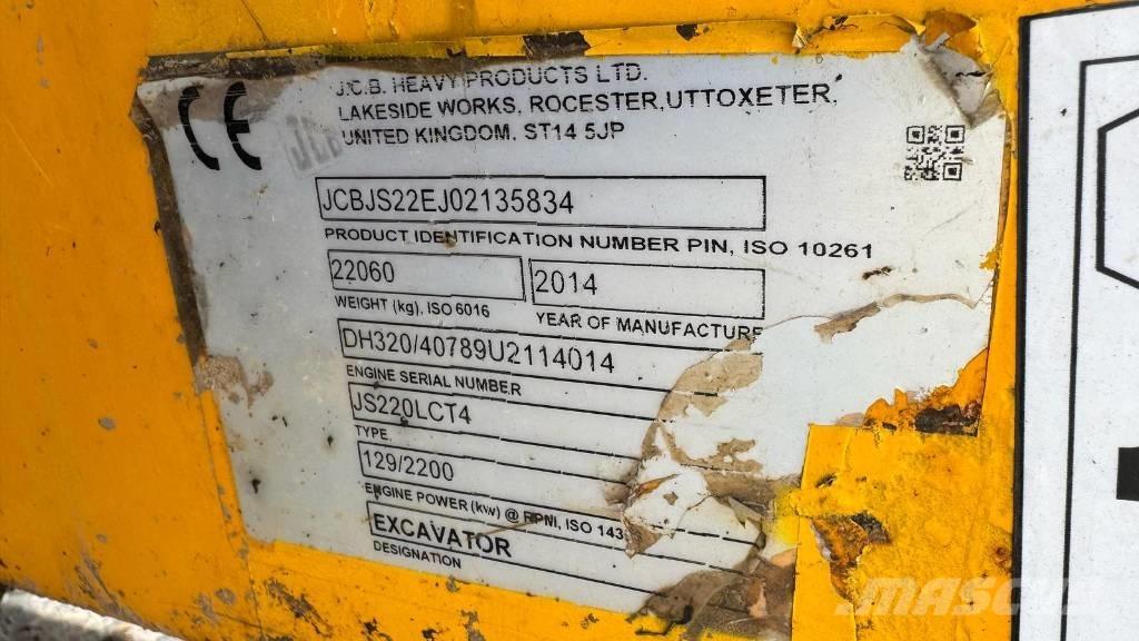 JCB JS 220 LC Escavadeiras de esteiras