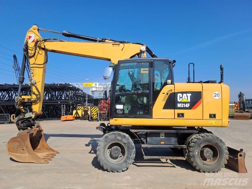 CAT M314F Escavadoras de rodas