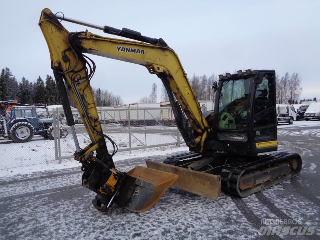 Yanmar Vio 80 Escavadeiras de esteiras