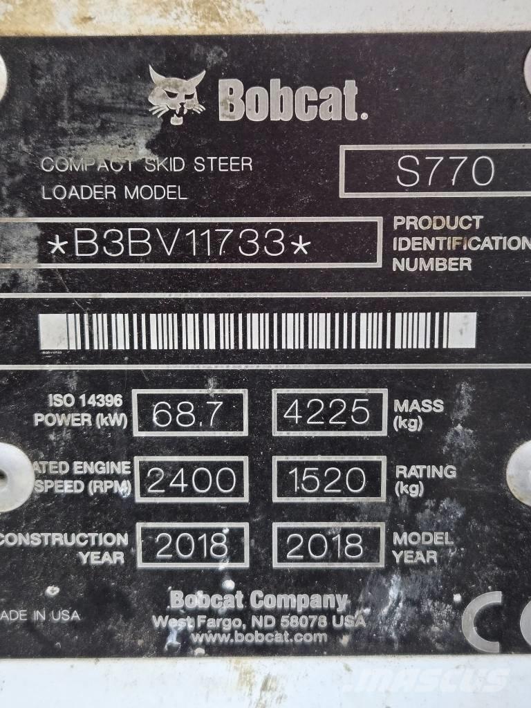 Bobcat S 770 Minicarregadeiras