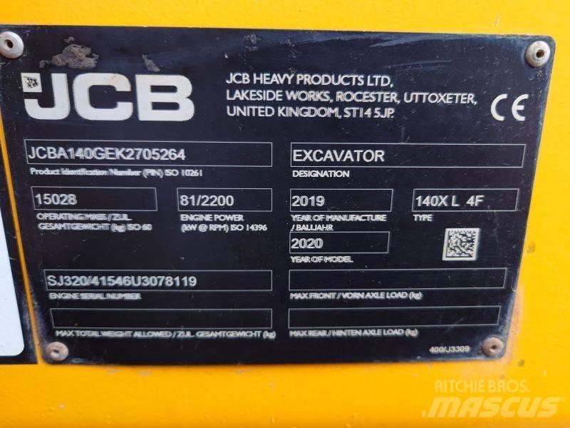JCB 140X LC Escavadeiras de esteiras