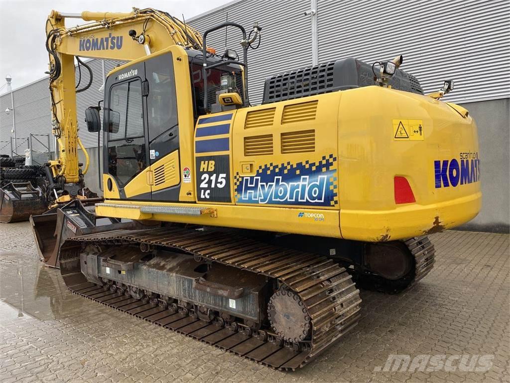 Komatsu HB215LC-3 Escavadeiras de esteiras