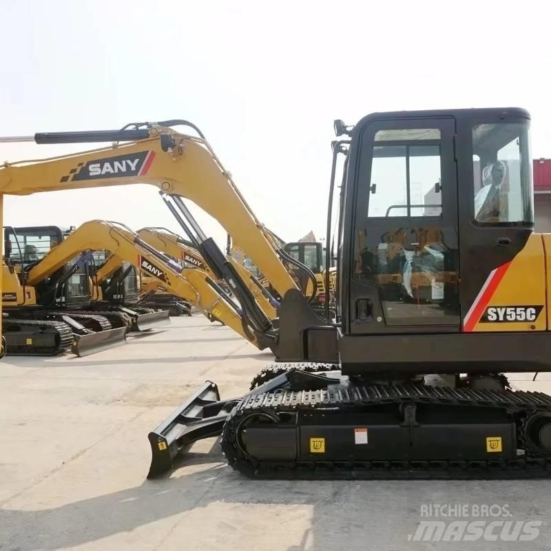 Sany SY 55 Escavadeiras de esteiras