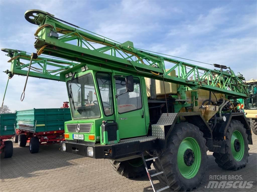 Dammann DT 2100 Pulverizadores rebocados