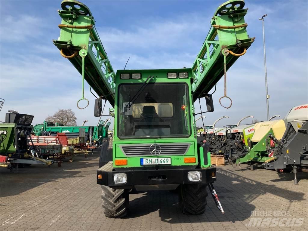 Dammann DT 2100 Pulverizadores rebocados
