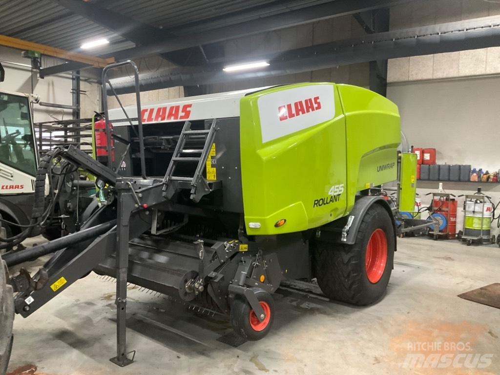 CLAAS Uniwrap 455 Enfardadeira de rolos