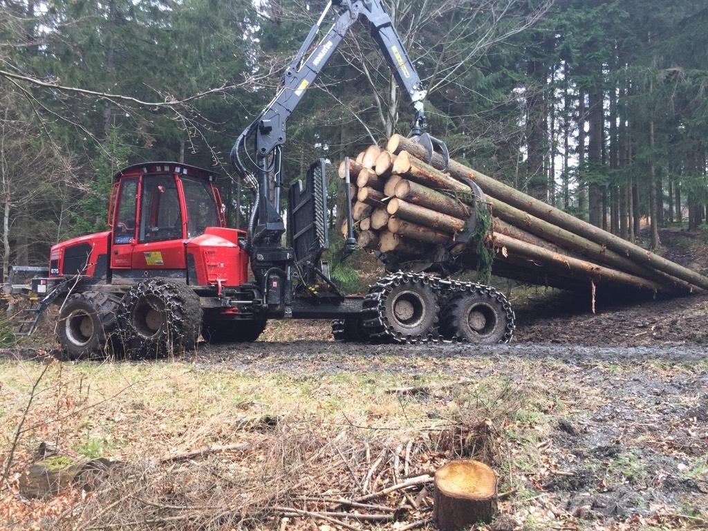 Komatsu 875 Forwarders florestais