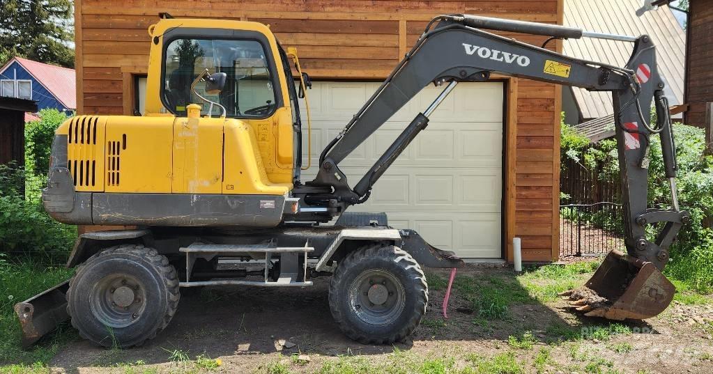Volvo EW55B Escavadoras de rodas