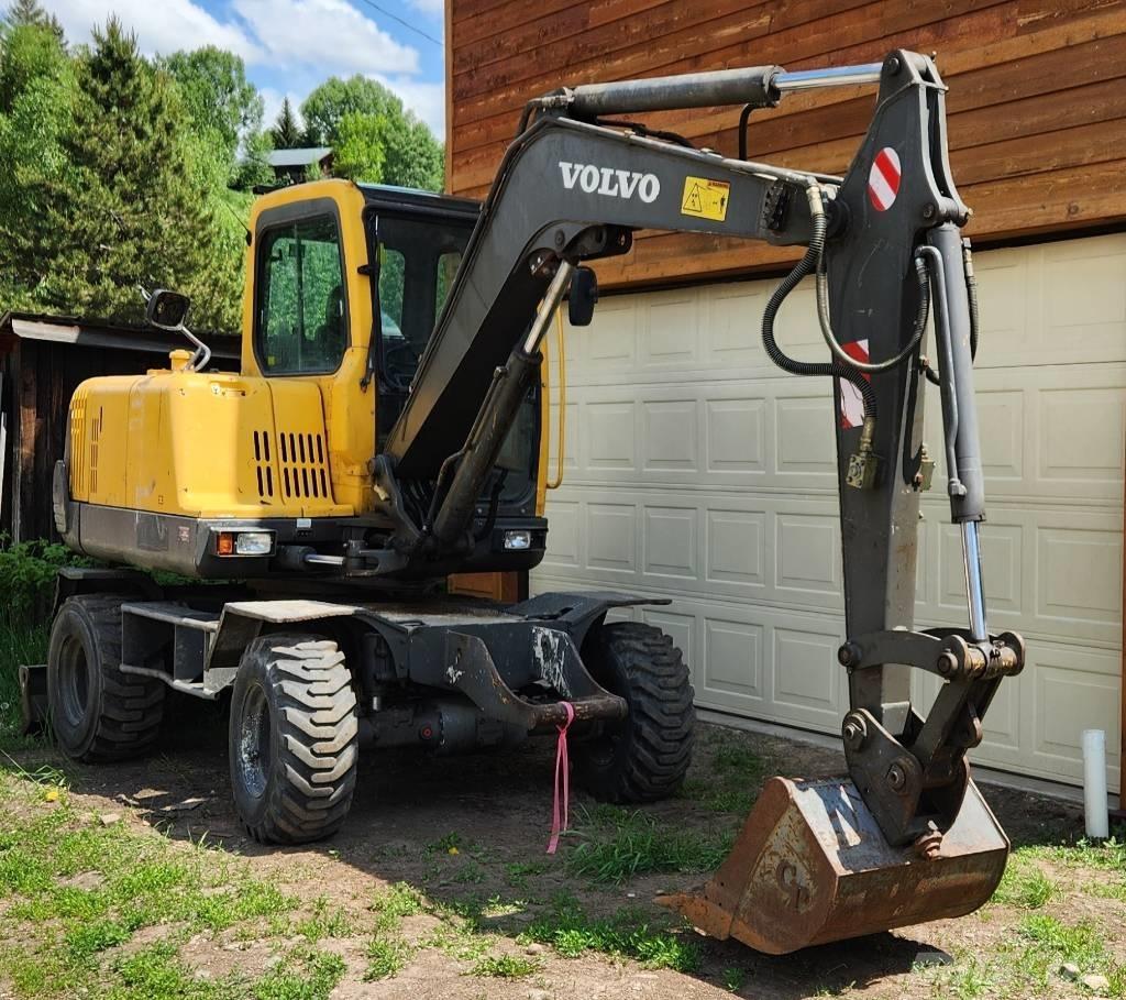 Volvo EW55B Escavadoras de rodas