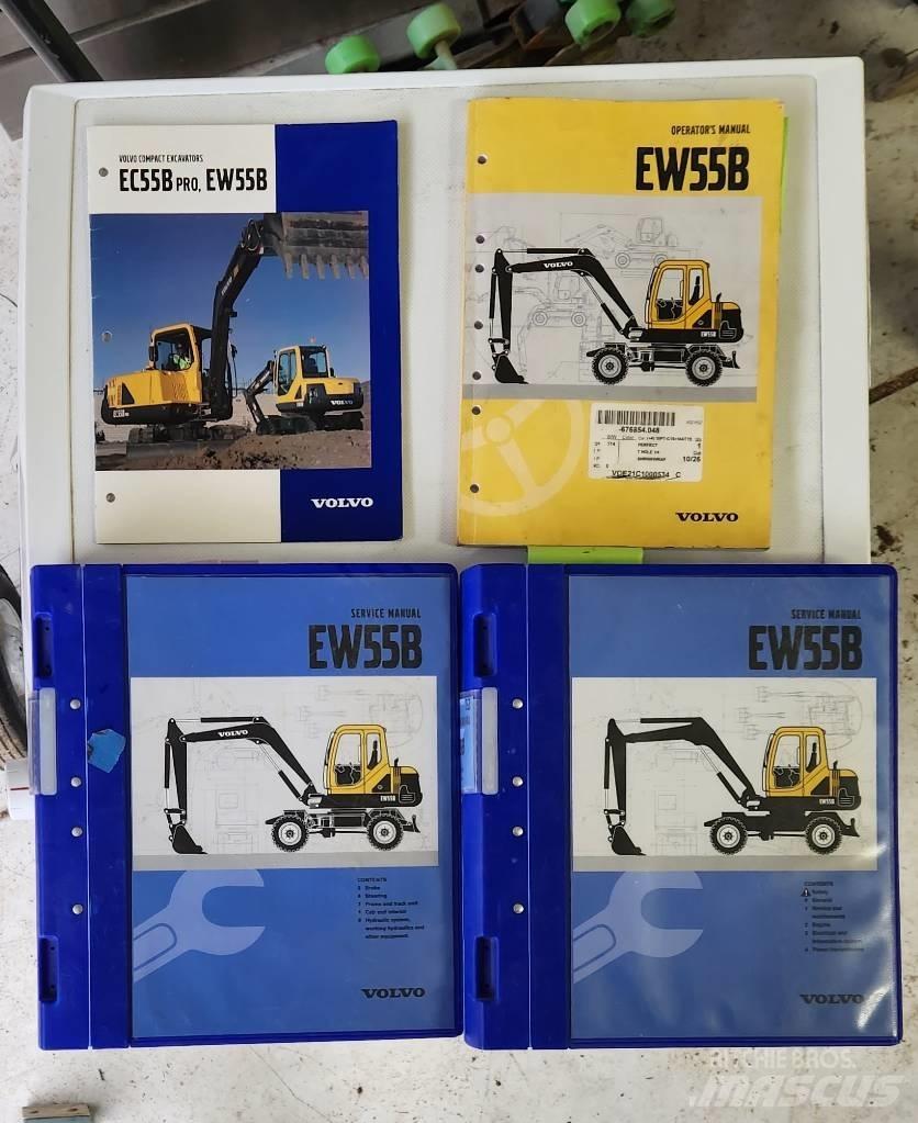 Volvo EW55B Escavadoras de rodas