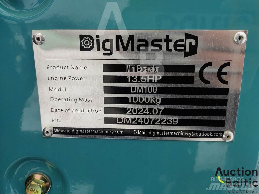Digmaster DM100 Miniescavadeiras