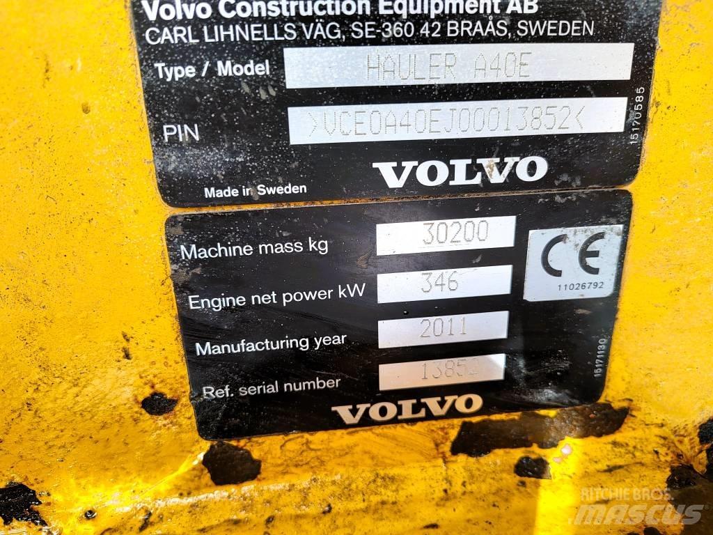 Volvo A 40 E Caminhões articulados