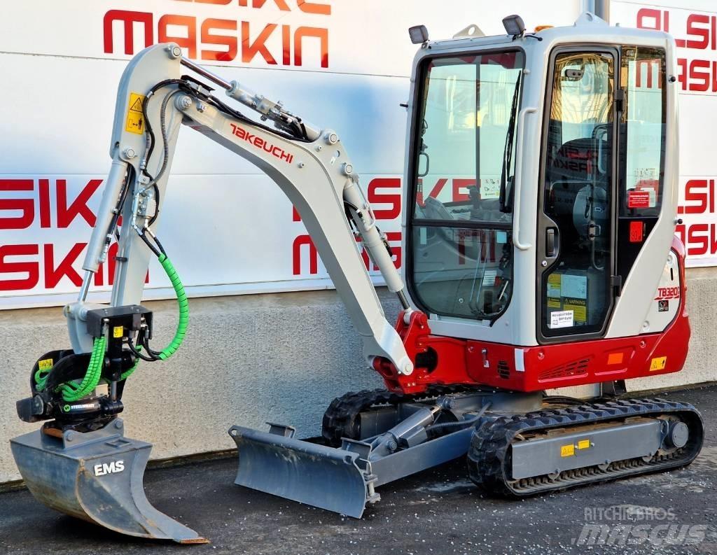 Takeuchi TB 320 Miniescavadeiras