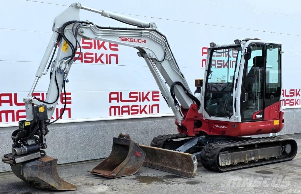 Takeuchi TB 260 Miniescavadeiras