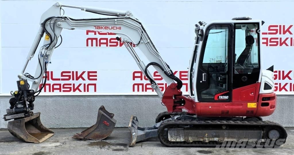 Takeuchi TB 260 Miniescavadeiras