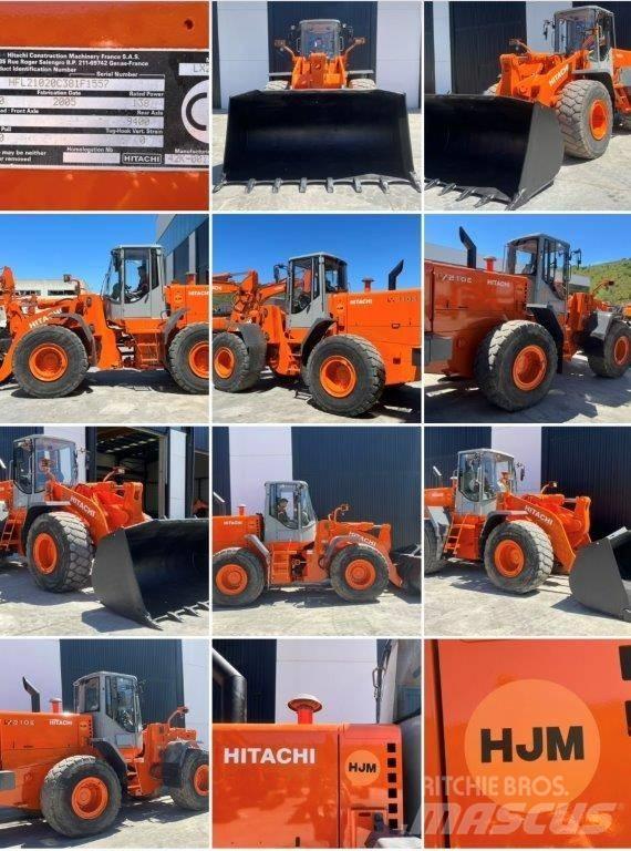 Hitachi LX 210 E Carregadeiras de rodas