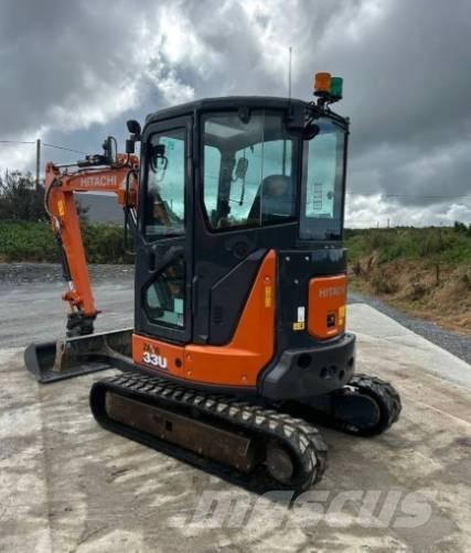 Hitachi ZX 33 U-6 Miniescavadeiras
