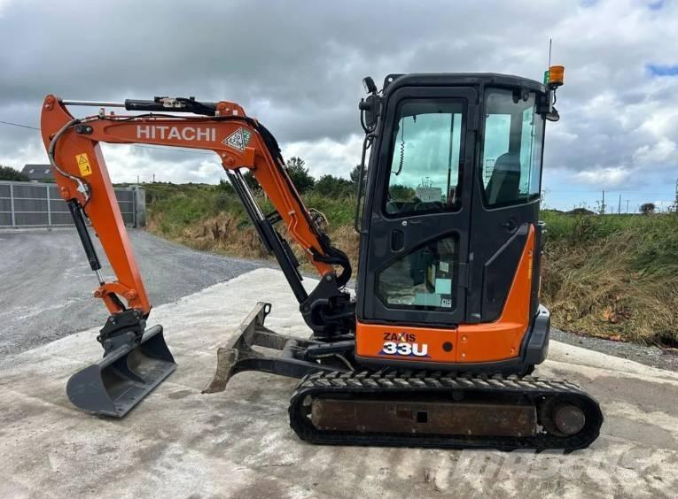 Hitachi ZX 33 U-6 Miniescavadeiras