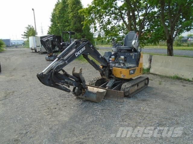 John Deere 17 G Miniescavadeiras