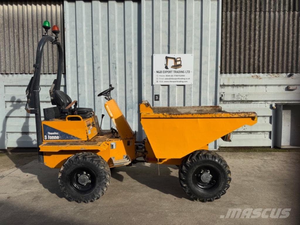 Thwaites 3 tonne Dumpers de obras