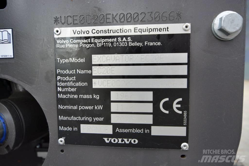 Volvo EC 20 E Miniescavadeiras