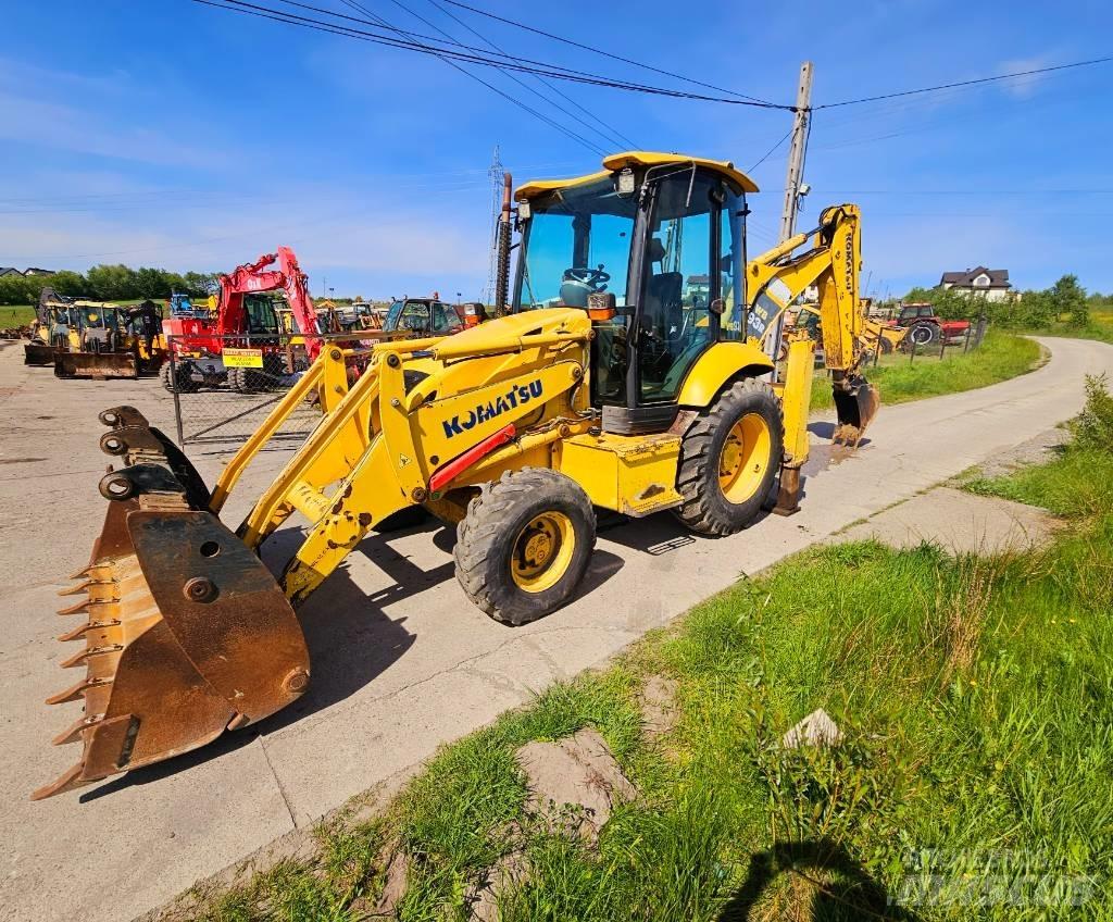 Komatsu WB 93 R Retroescavadeiras