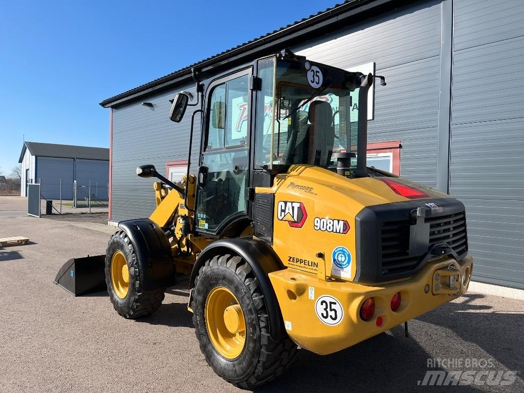 CAT 908M-22 1670Tim Carregadeiras de rodas
