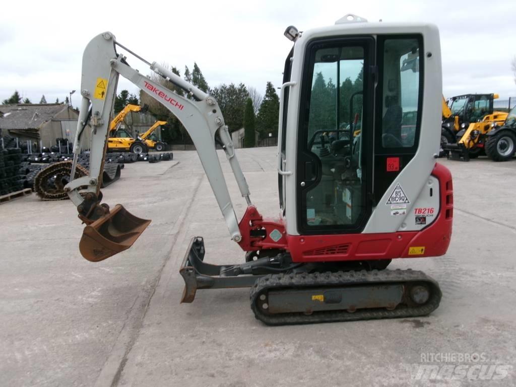 Takeuchi TB 216 Miniescavadeiras