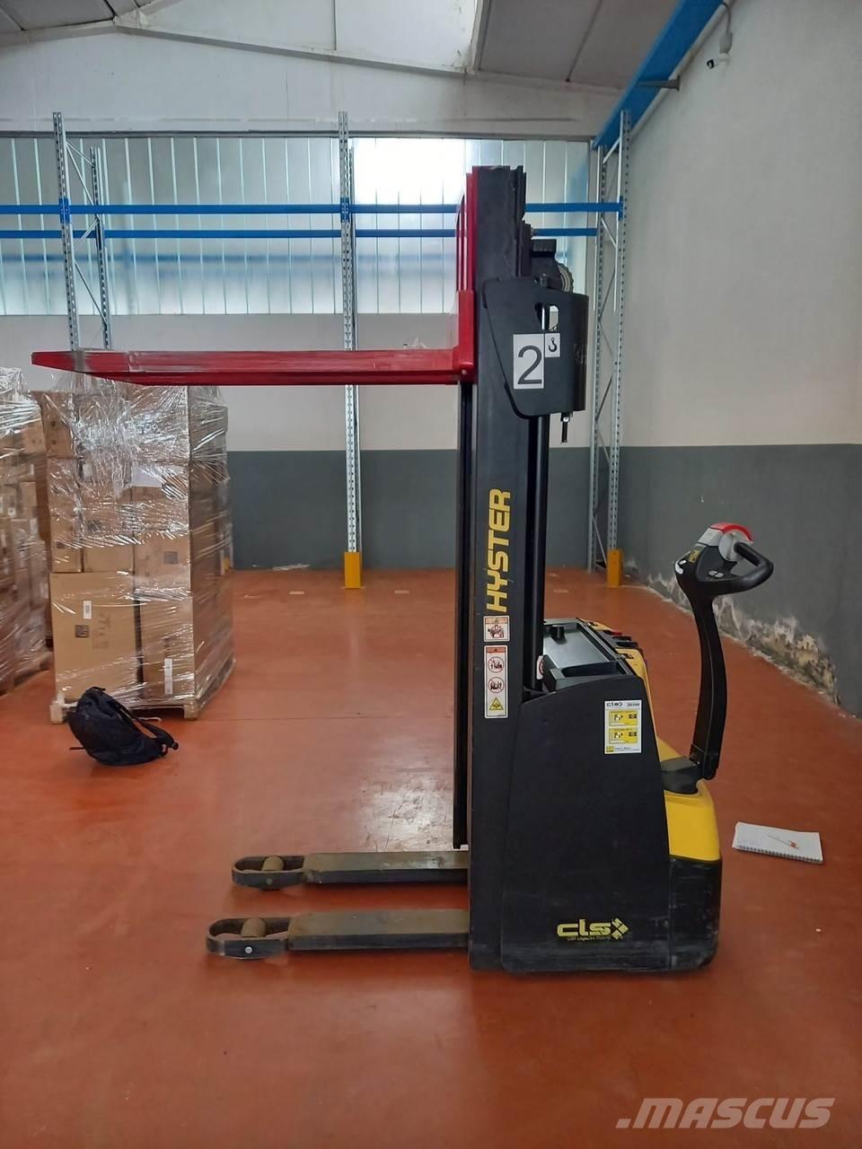 Hyster S1.2 Empilhador para operador externo