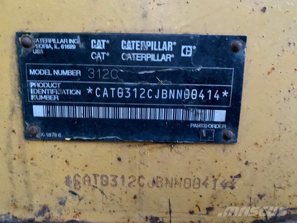 CAT 312 C L Escavadeiras de esteiras
