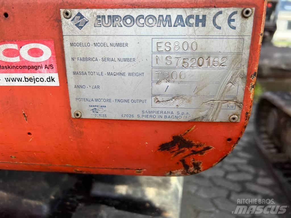 Eurocomach es800 Escavadoras Midi 7t - 12t