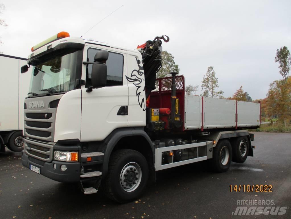 Scania G490cb6x4*4 Camiões grua