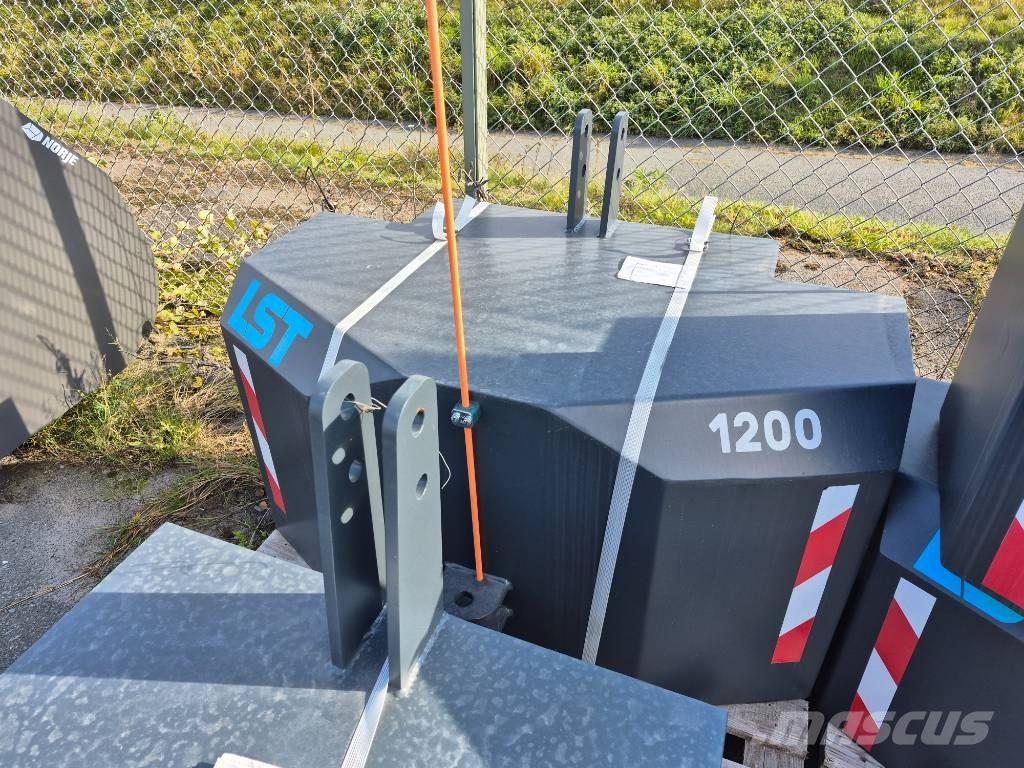 LST Frontvikt 1200kg Agricultura - Outros
