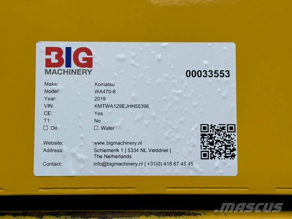 Komatsu WA470-8 Carregadeiras de rodas