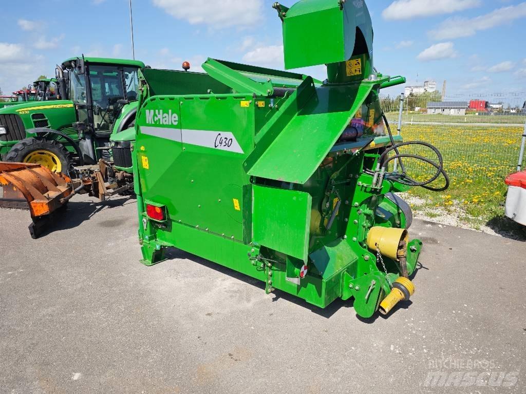 McHale C 430 Cortadores, moinhos e desenroladores de fardos