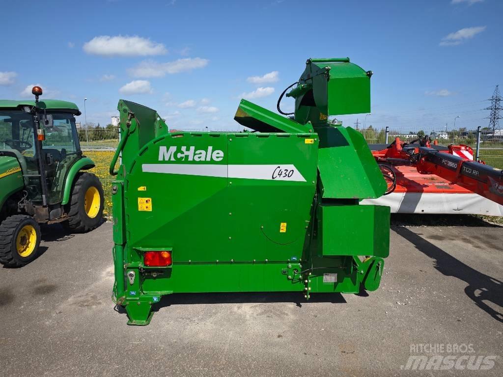 McHale C 430 Cortadores, moinhos e desenroladores de fardos