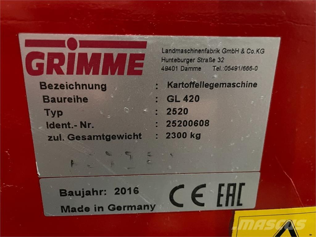 Grimme GL 420 Agricultura - Outros
