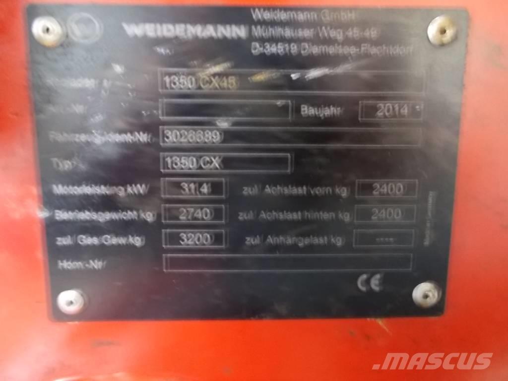Weidemann 1350CX45 Mini carregadoras