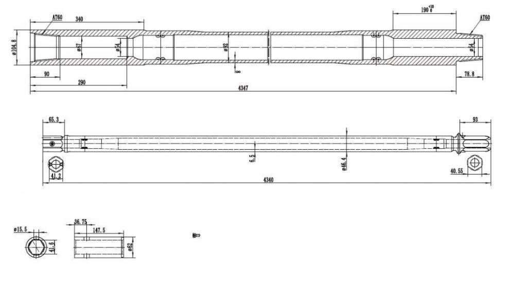 Ditch Witch JT 60 AT Equipamentos de perfuração direcional horizontal