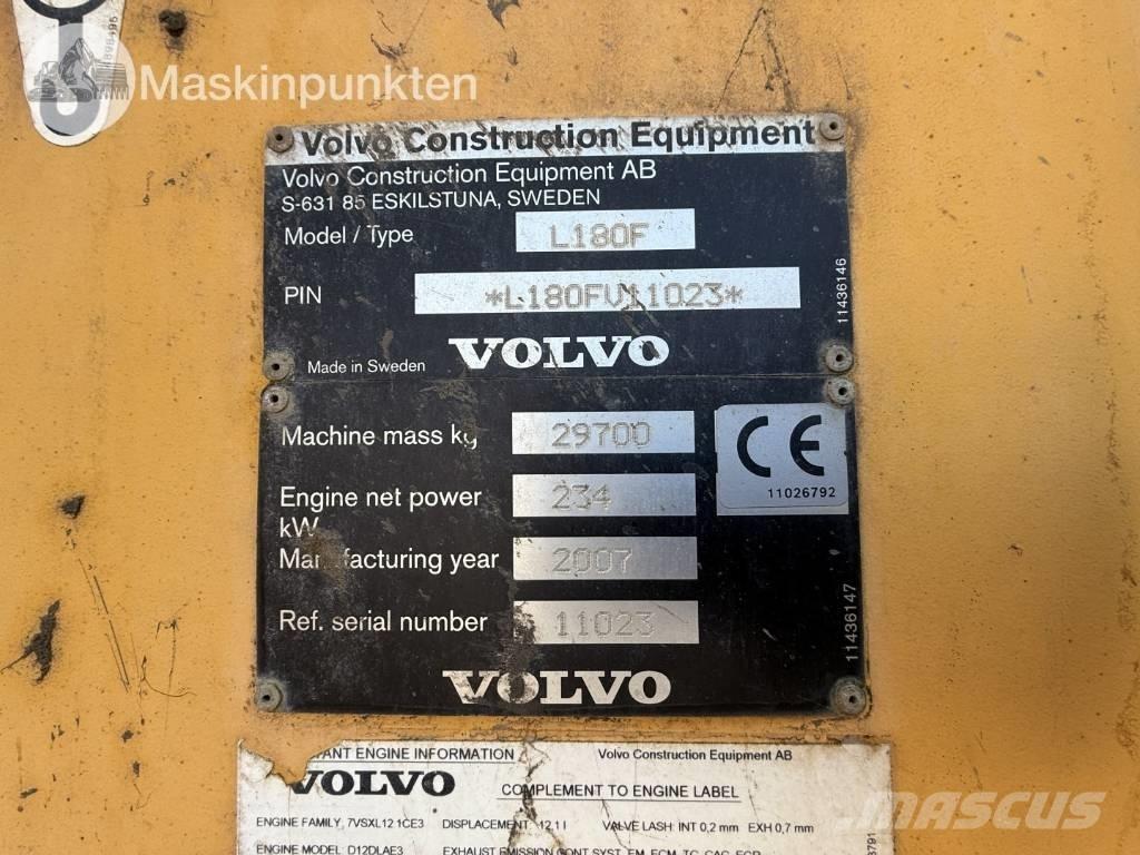 Volvo L 180 F Carregadeiras de rodas