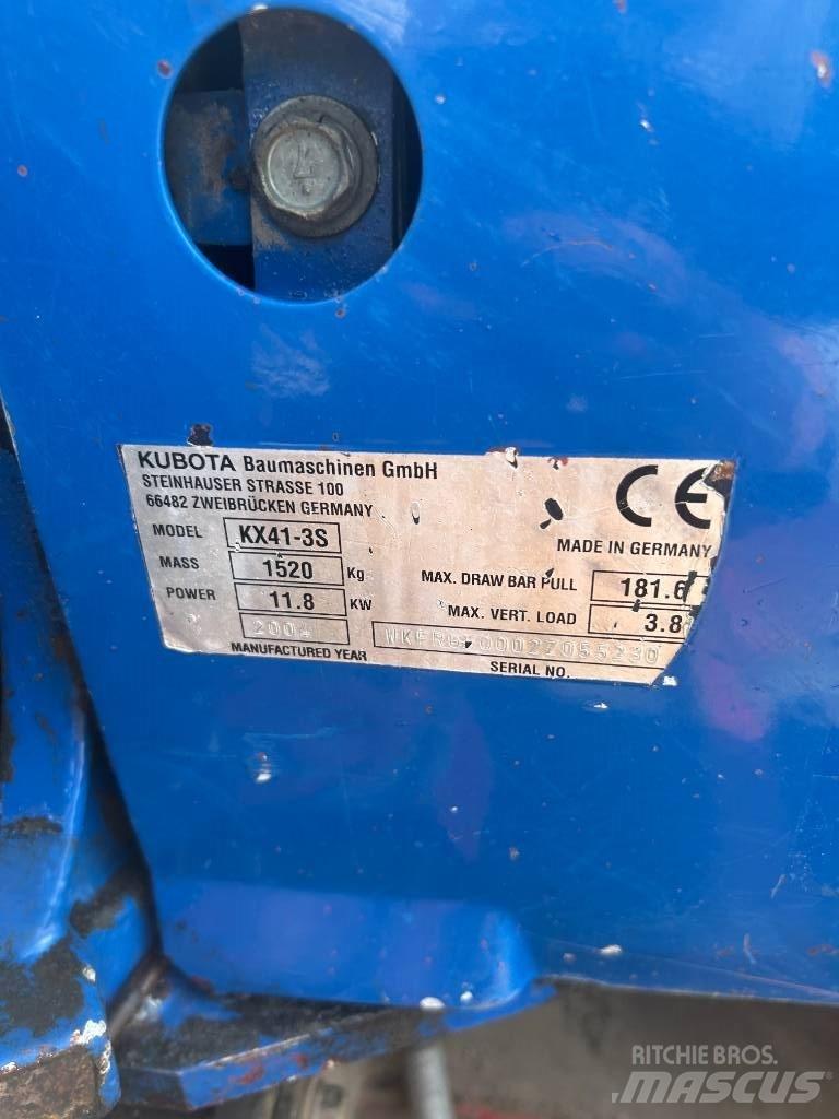 Kubota KX 41-3 S Miniescavadeiras