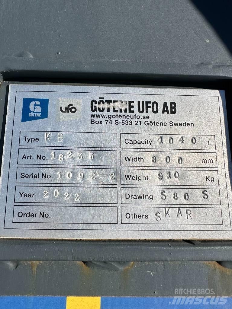 UFO KB-S80 Escavadeiras de esteiras