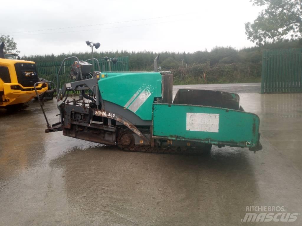 Vögele S800 Espalhadoras de asfalto